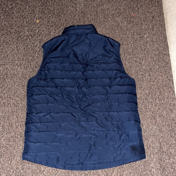 Medium Hollister Blue Sherpa Vest 